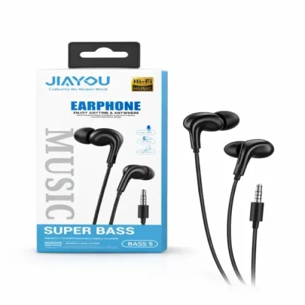 Jiayou Bass 5 Wired 3.5mm Earphone